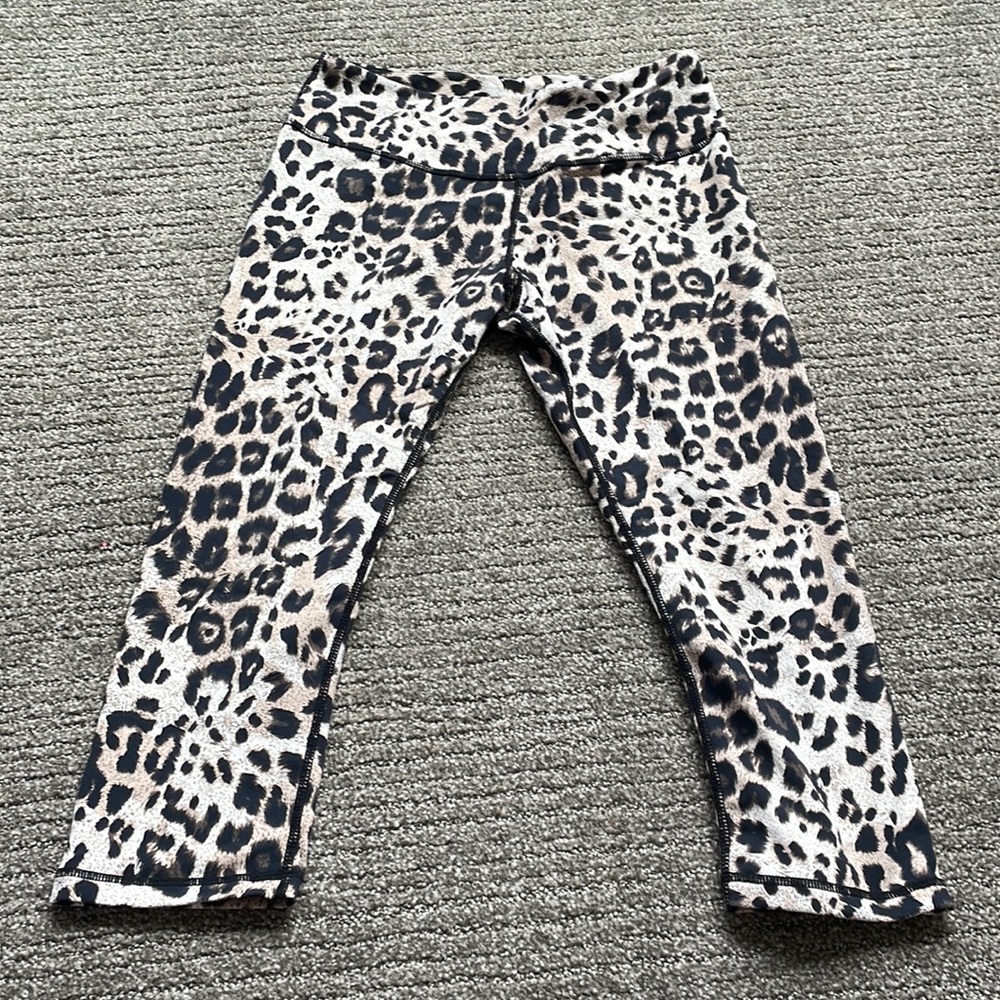 VINTAGE LULULEMON CHEETAH PRINT LEGGINGS🐆⚡️